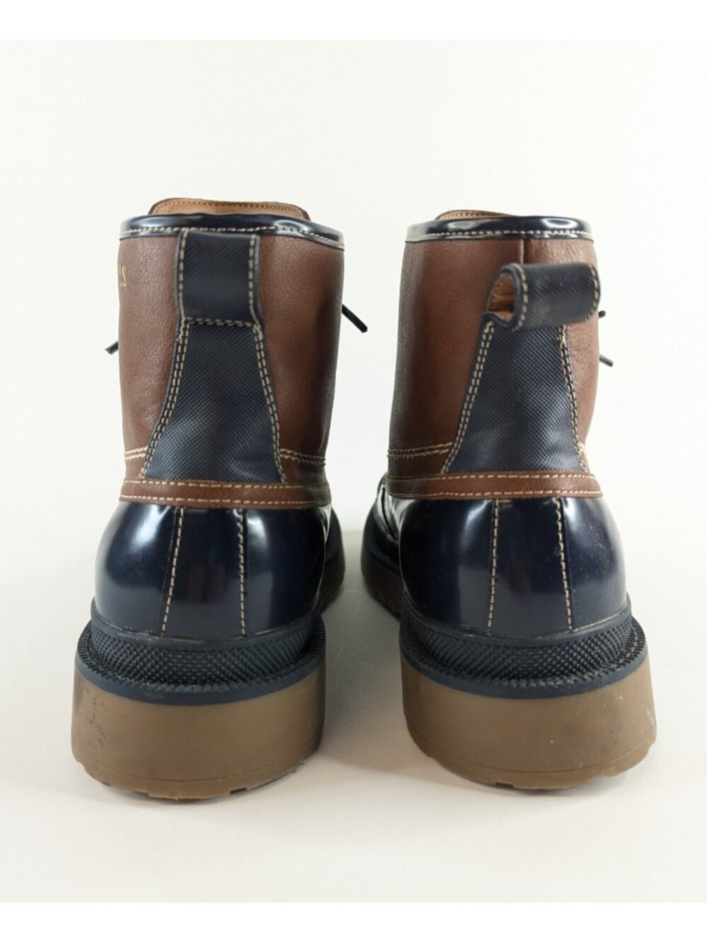 Guess Duck Boots Mens 9 Womens 10 Brown Waterproof Winter Snow Rain Shoes - Picture 7 of 9